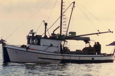 9/7/1972 - Halibut boat, Kitten Pass, Nuka Bay, Alaska