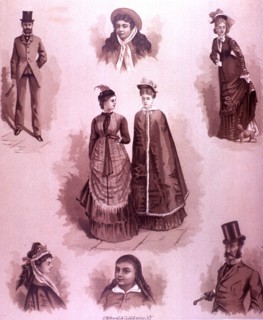 Fashions of the Day ca. 1870s?