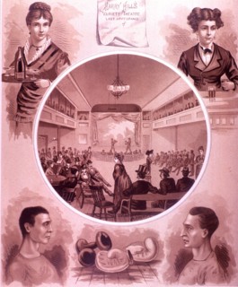 Boxing ca. 1870s Illustration