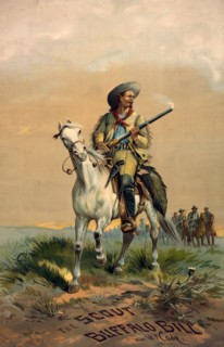 The scout Buffalo Bill. Hon. W.F. Cody ca. 1872-1890