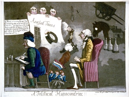 A political hypocondriach ca. 1798
