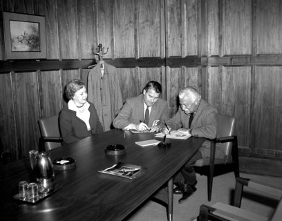 Wernher von Braun and Arthur Fiedler