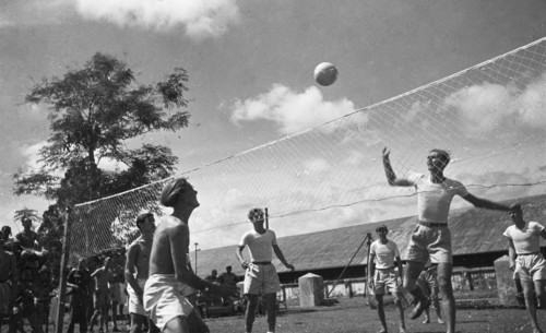 Volleyball competition; Date May 8, 1949; Location Indonesia, Dutch East Indies
