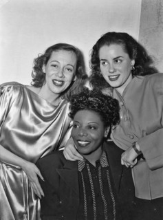 Portrait of Imogene Coca, Mary Lou Williams, and Ann Hathaway, between 1938 and 1948