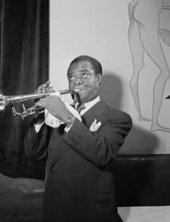 Portrait of Louis Armstrong, between 1938 and 1948