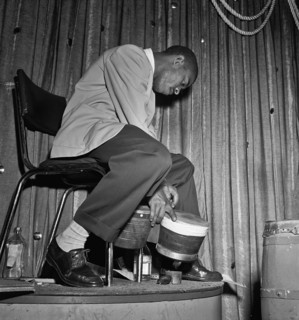Portrait of Jose Mangual, Glen Island Casino, New York, N.Y., ca. July 1947
