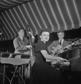 Portrait of Dardanelle and Joe Sinacore, Hickory House, New York, N.Y., ca. July 1947