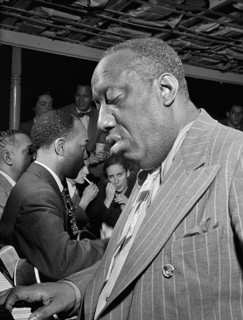 Portrait of James P. (James Price) Johnson, Riverboat on the Hudson, N.Y., ca. July 1947