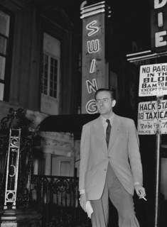 Portrait of Charles Delaunay, 52nd Street, New York, N.Y., ca. Oct. 1946