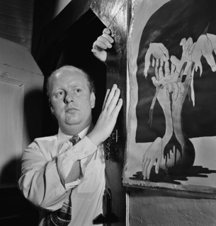 Portrait of Edwin Finckel in his home, ca. Nov. 1946