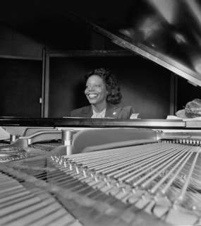Portrait of Mary Lou Williams, CBS studio, New York, N.Y., ca. Apr. 1947