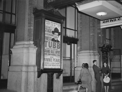 Ernest Tubb poster, Carnegie Hall, New York, N.Y., Sept. 18-19, 1947