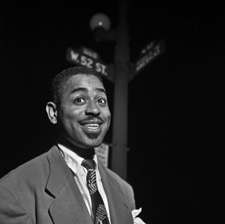 Portrait of Dizzy Gillespie, 52nd Street, New York, N.Y., between 1946 and 1948