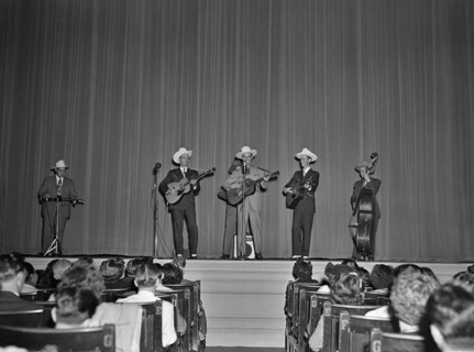 Portrait of Bob McCoy and Ernest Tubb, Carnegie Hall, New York, N.Y., Sept. 18-19, 1947