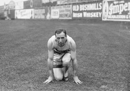 Track and field athlete Peter Clarence Gerhardt ca. 1910-1915