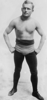 Wrestler Mike Yokel ca. 1910-1915