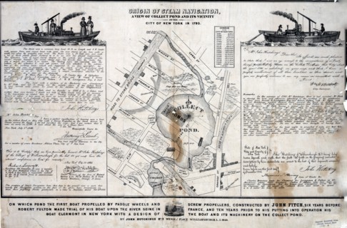 Origin of steam navigation... print