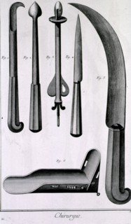 Surgical knives ca. 1700s