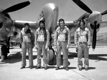 NACA Pilots at the Aircraft Engine Research Laboratory