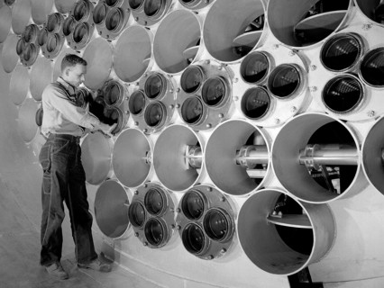 Preheater in the 10-by 10-Foot Supersonic Wind Tunnel ca. 1958