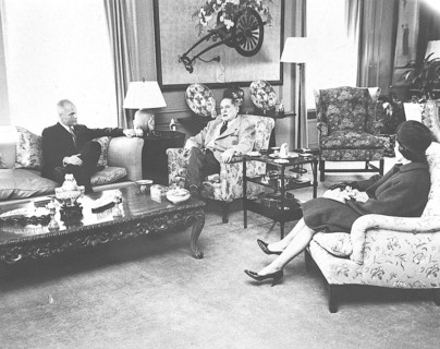 Astronaut John Glenn and Wife - Visit - General MacArthur ca. 1962