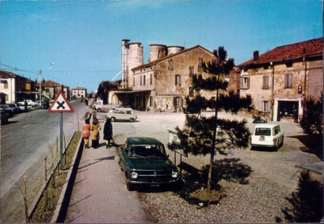 Street scene Quatantoli Italy, via Valli ca. 1970