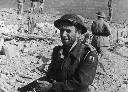 Captain Adam Puzon around 1944-1945