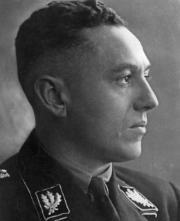 Albert Forster, German SS-Obergruppenführer, a general with the Waffen-SS and Member of Parliament for the NSDAP in the Reichstag ca. 1939-1940