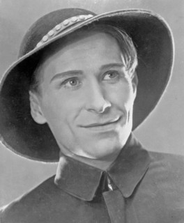 Stanislaw Gasienica-Sieczka from the movie "Zamarle echo"  1934