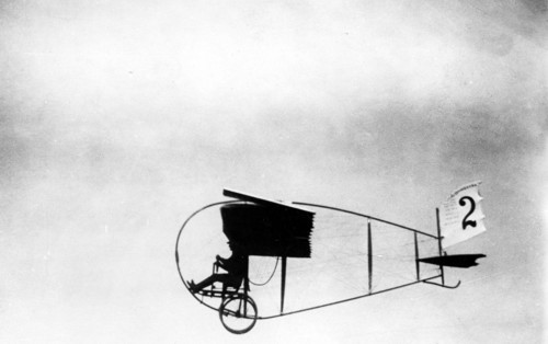 Bydgoszczanka glider in flight ca. 1925
