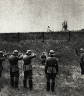 Poland under the Nazi-German occupation. Execution in the village near the city of Nowy Sacz in southern Poland (unknown date)