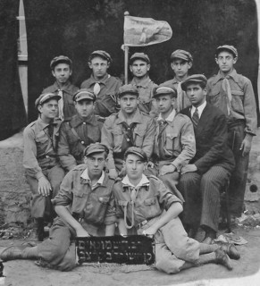 Hasmonean group, the religious guard's nest, Elul Tirzad, Kalachev Poland ca. 1934