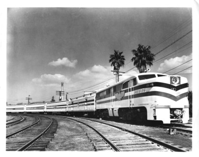 Photograph of the Freedom Train in Florida.