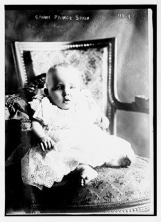 Crown Prince of Spain, baby in chair