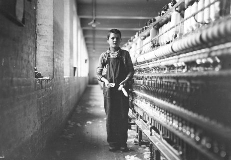 Tony Soccha, a young bobbin boy, been working there a year. Chicopee, Mass, November 1911