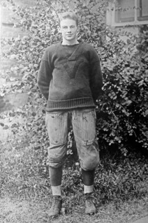 Historical football player - Robert Gooch of the Virginia Cavaliers football team on October 21, 1912.