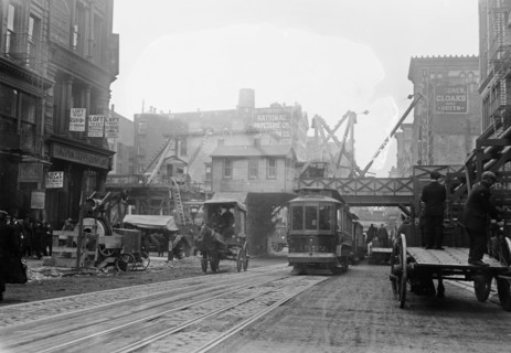 Broadway at Canal St. ca. December 1913