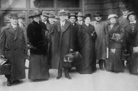 Reverend Billy Sunday & party ca. 1913