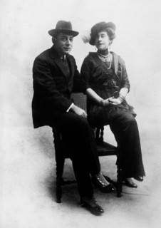 Prince Alexander Miskinoff [i.e., Mishkinoff] & Mrs. Aimee Gouraud ca. 1910-1915