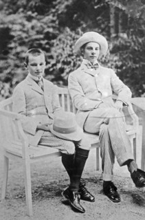 Crown Prince of Thurn & Taxis and Prince Carl August ca. 1910-1915