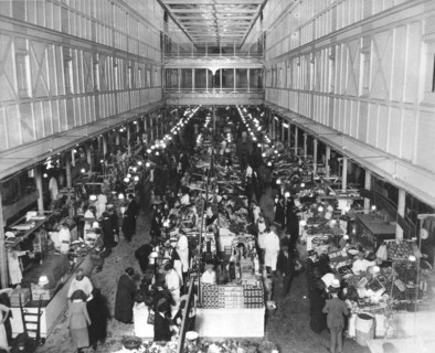 1920s - Photograph of the Interior of Center Market