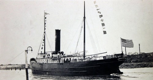 Steamship James S. Whitney on the Cape Cod Canal May 21, 1915