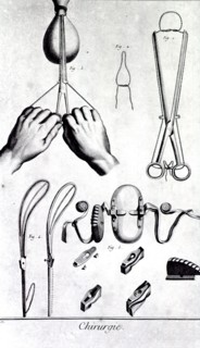 Instruments used in childbirth ca. 1700s