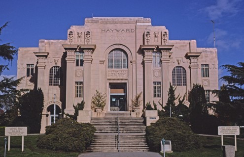 1970s United States -  City Hall Mission Boulevard near D Street Hayward California ca. 1978