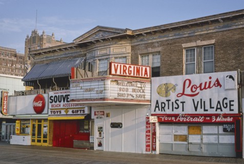 1970s United States -  Virginia Theater -  horizontal -  The Boardwalk -  Atlantic City -  New Jersey ca. 1978