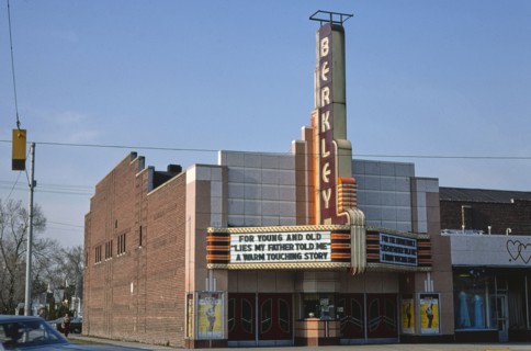 1970s United States -  Berkley Theater -  horizontal -  Robins -  Berkley -  Michigan 1976