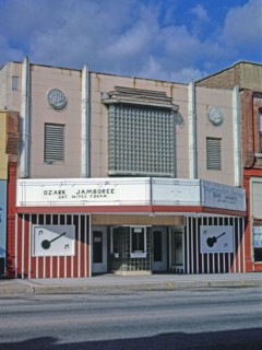 1970s United States -  Ozark Jamboree (Theater) -  Main Street -  Webb City -  Missouri ca. 1979