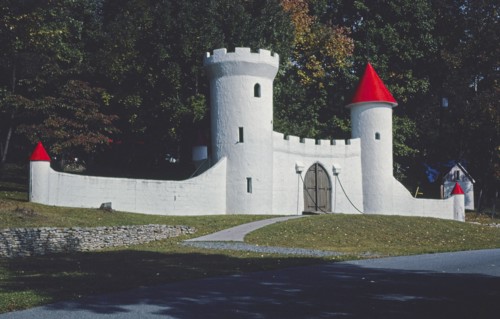 1980s United States -  Castle, Storyland, Route 30, Schellsburg, Pennsylvania 1984