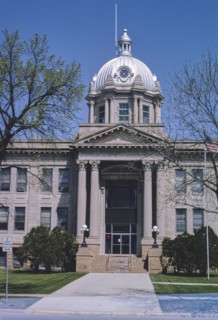 1990s United States -  Richland County Courthouse, 2nd Avenue, Wahpeton, North Dakota 1992