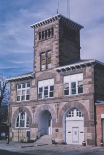 2000s United States -  Old City Hall, now fire department, Las Vegas, New Mexico 2003